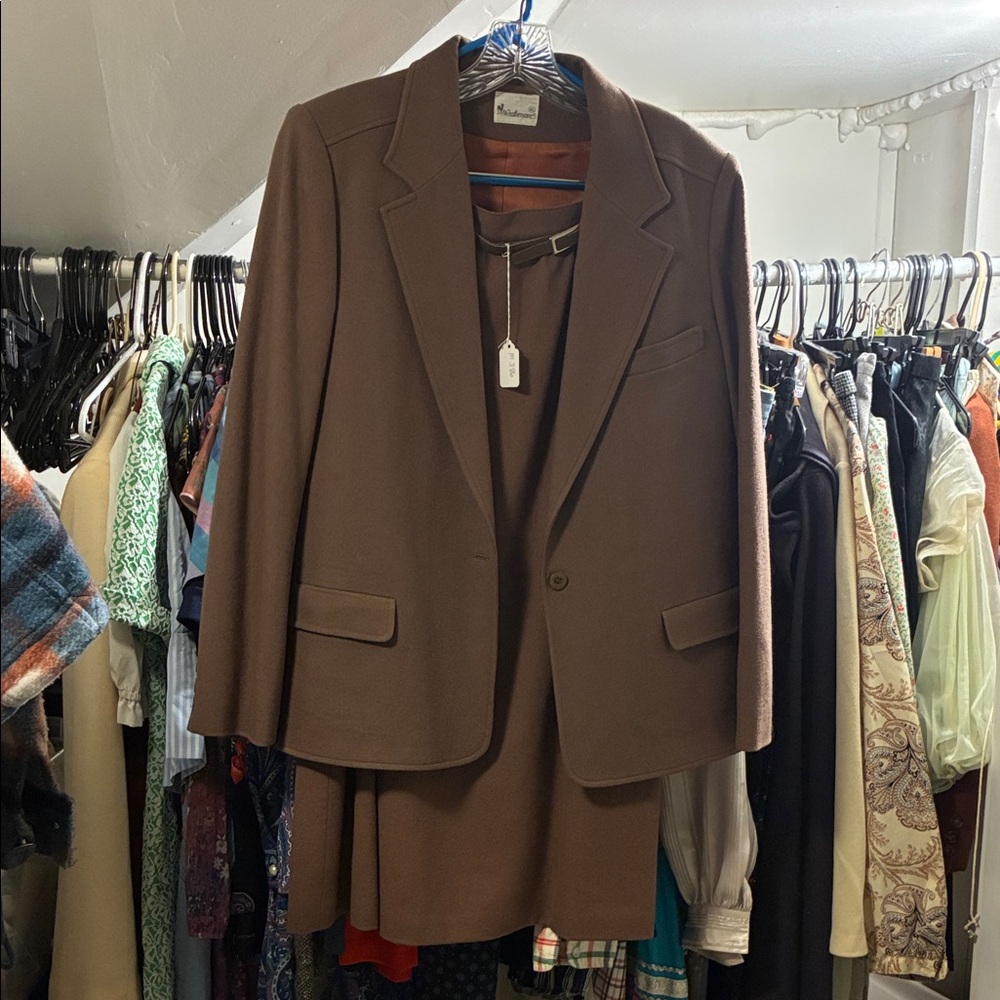 Vintage skirt suit weathervane